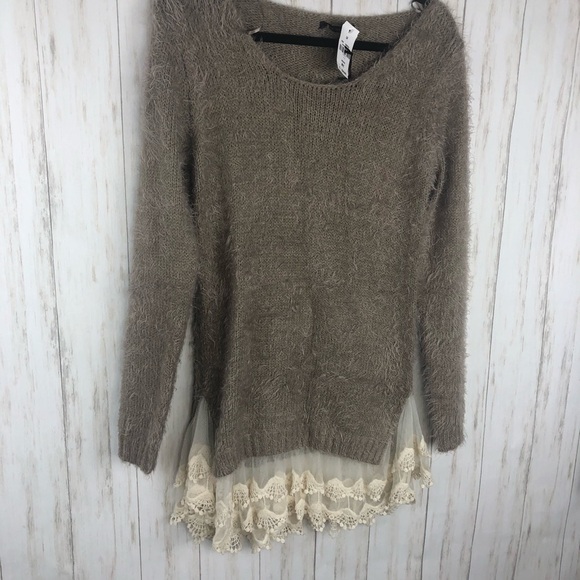 LF qed London fuzzy sweater - Picture 2 of 7